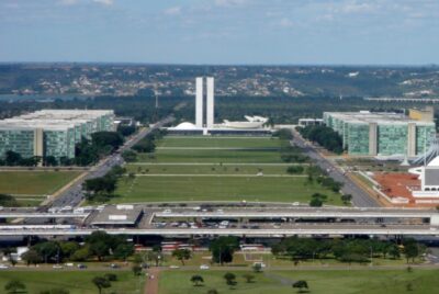 Esplanada dos Ministérios em Brasília