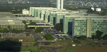 Esplanada dos Ministérios em Brasília