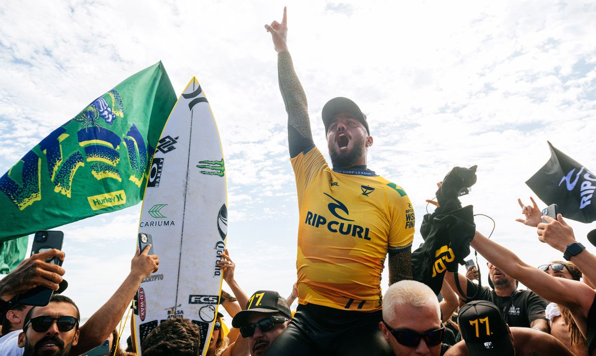 Filipe Toledo, campeão mundial de surfe