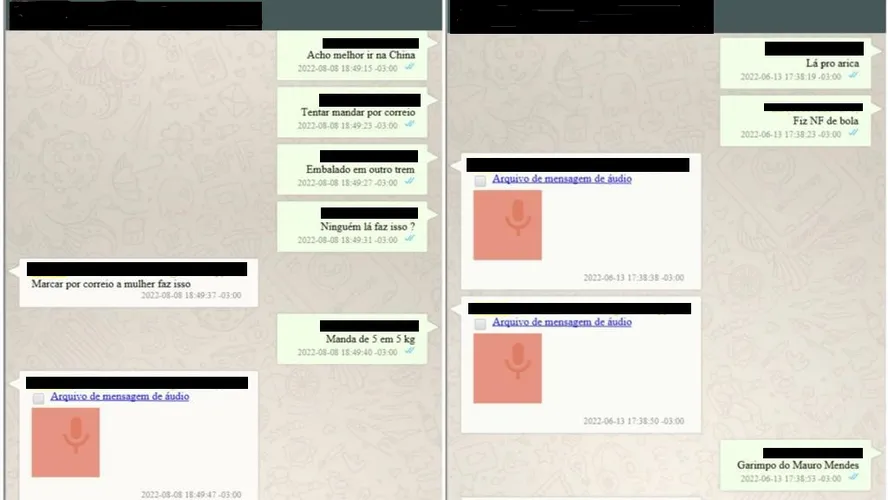 esquema filho governador