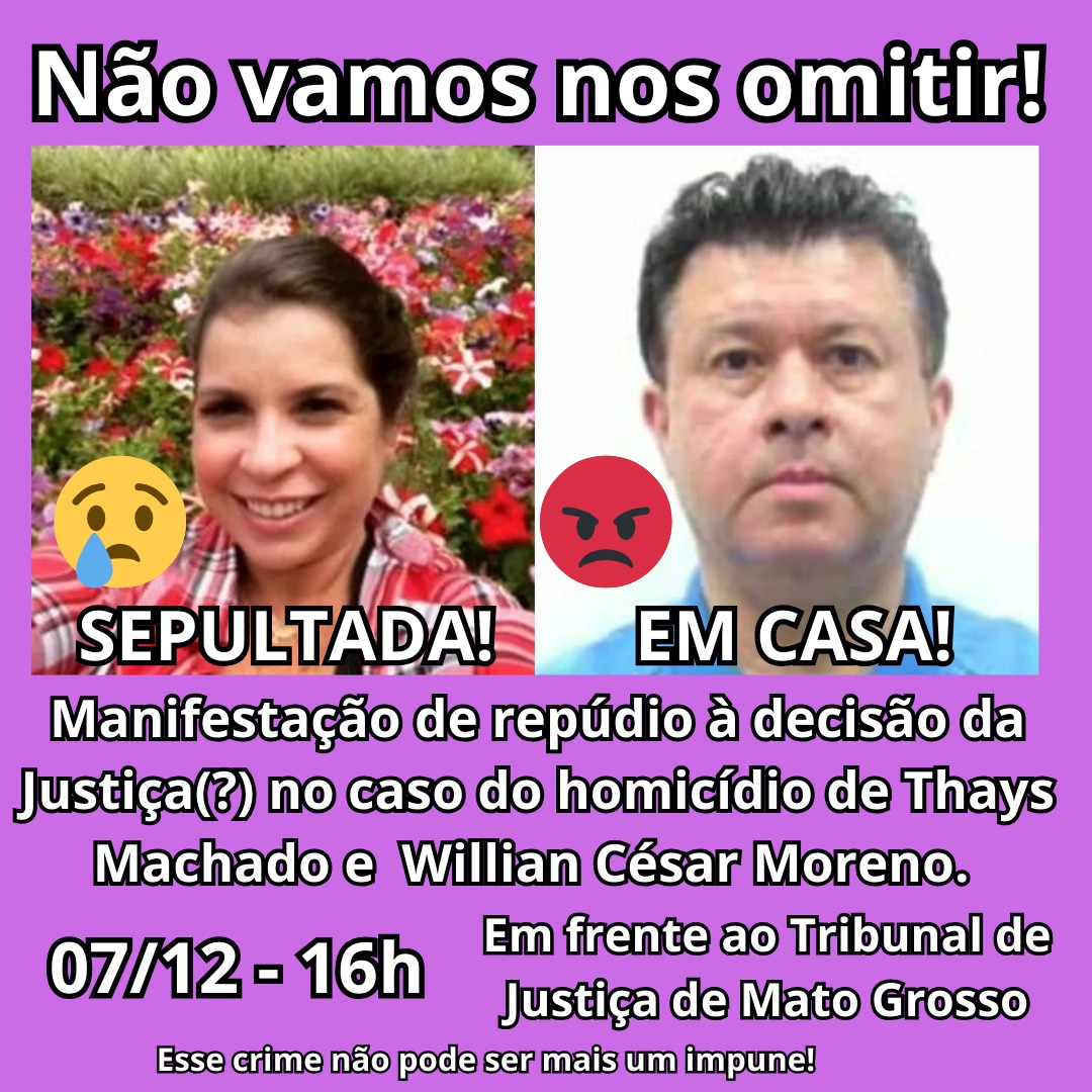 manifestação contra feminicida