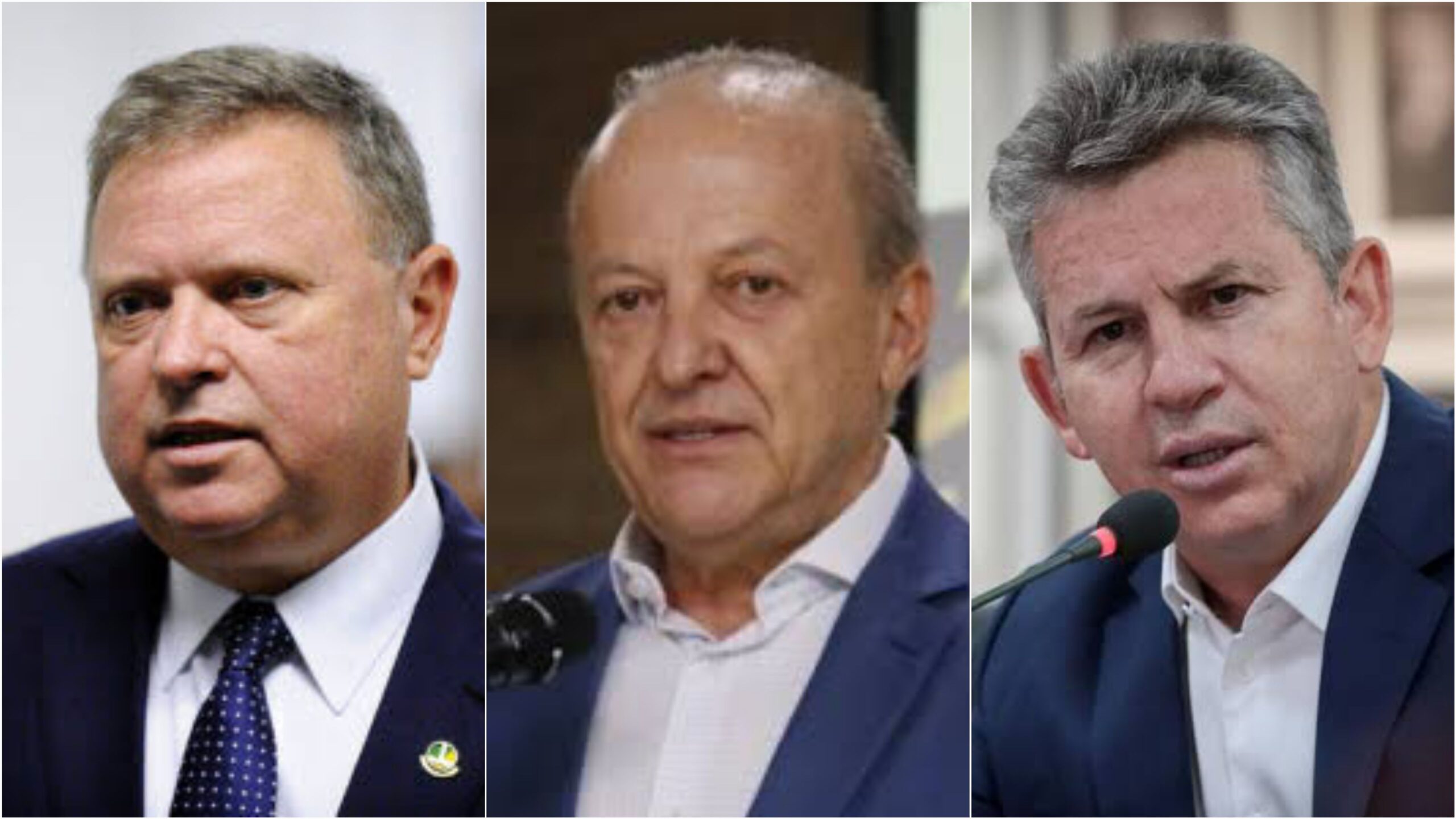 Blairo, Otaviano Pivetta e Mauro Mendes