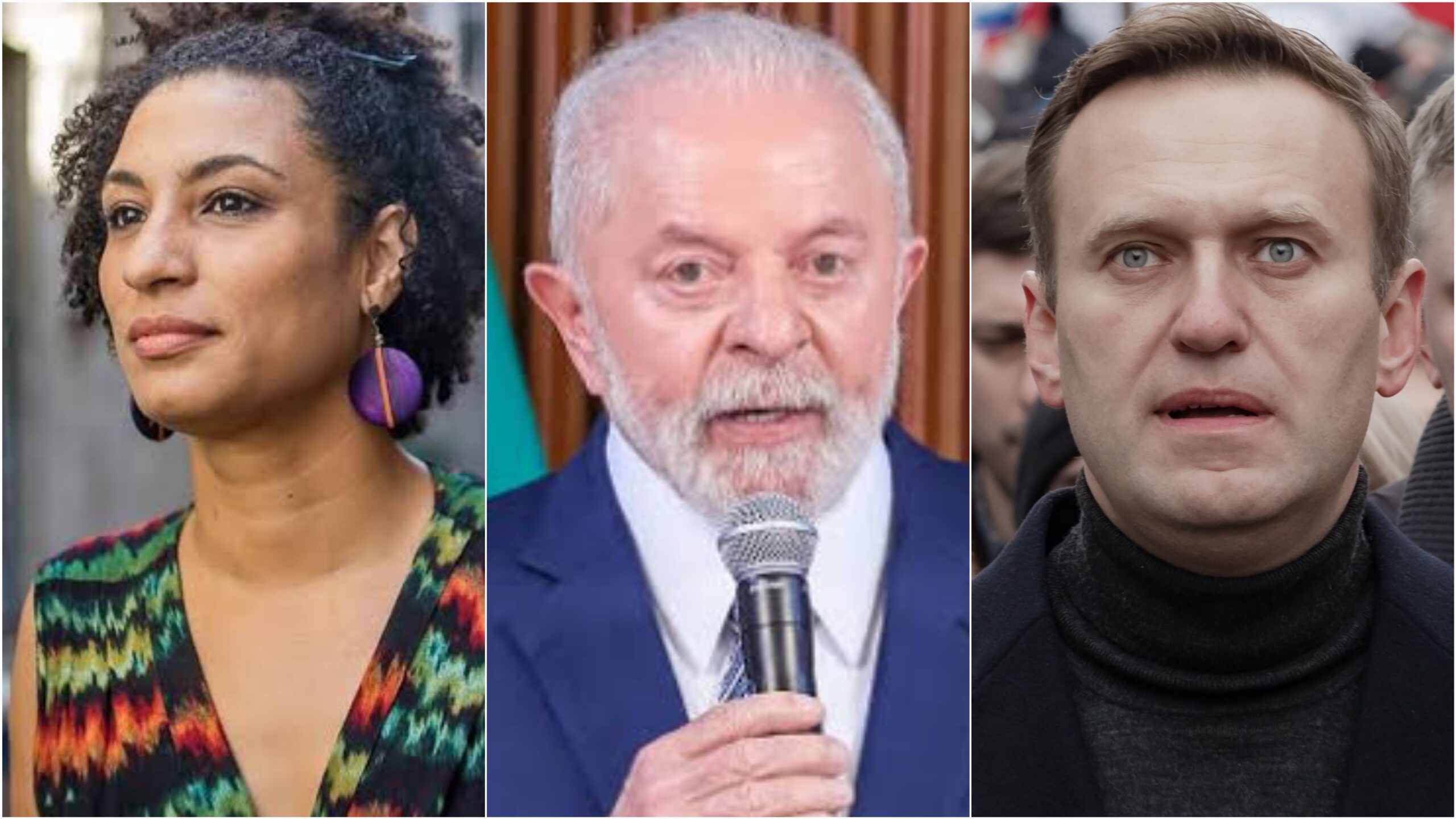 Lula Marielle e Navalny