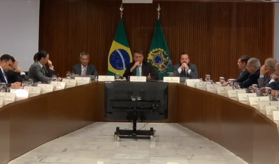Bolsonaro reunião - PF