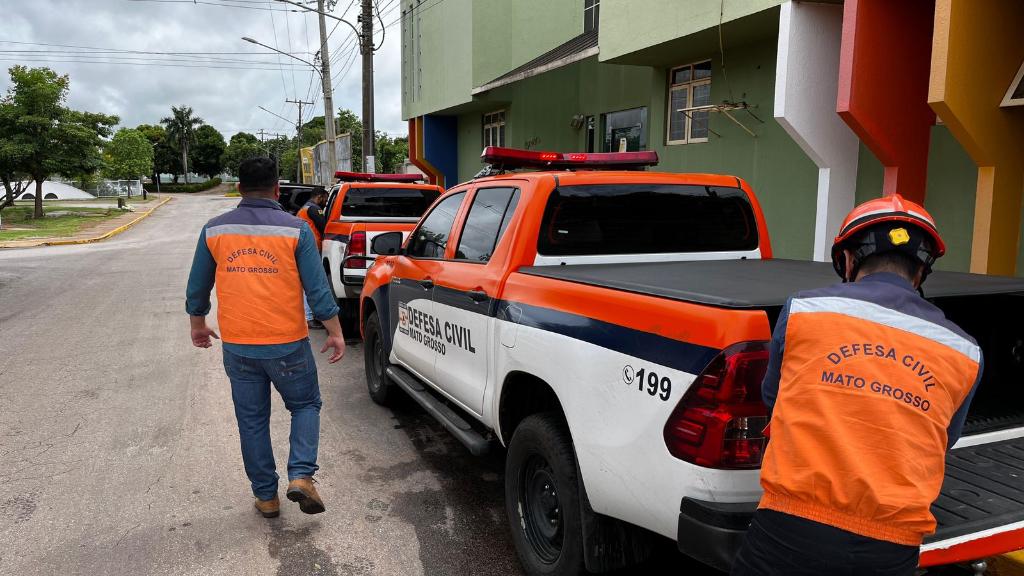 Defesa Civil em Cáceres