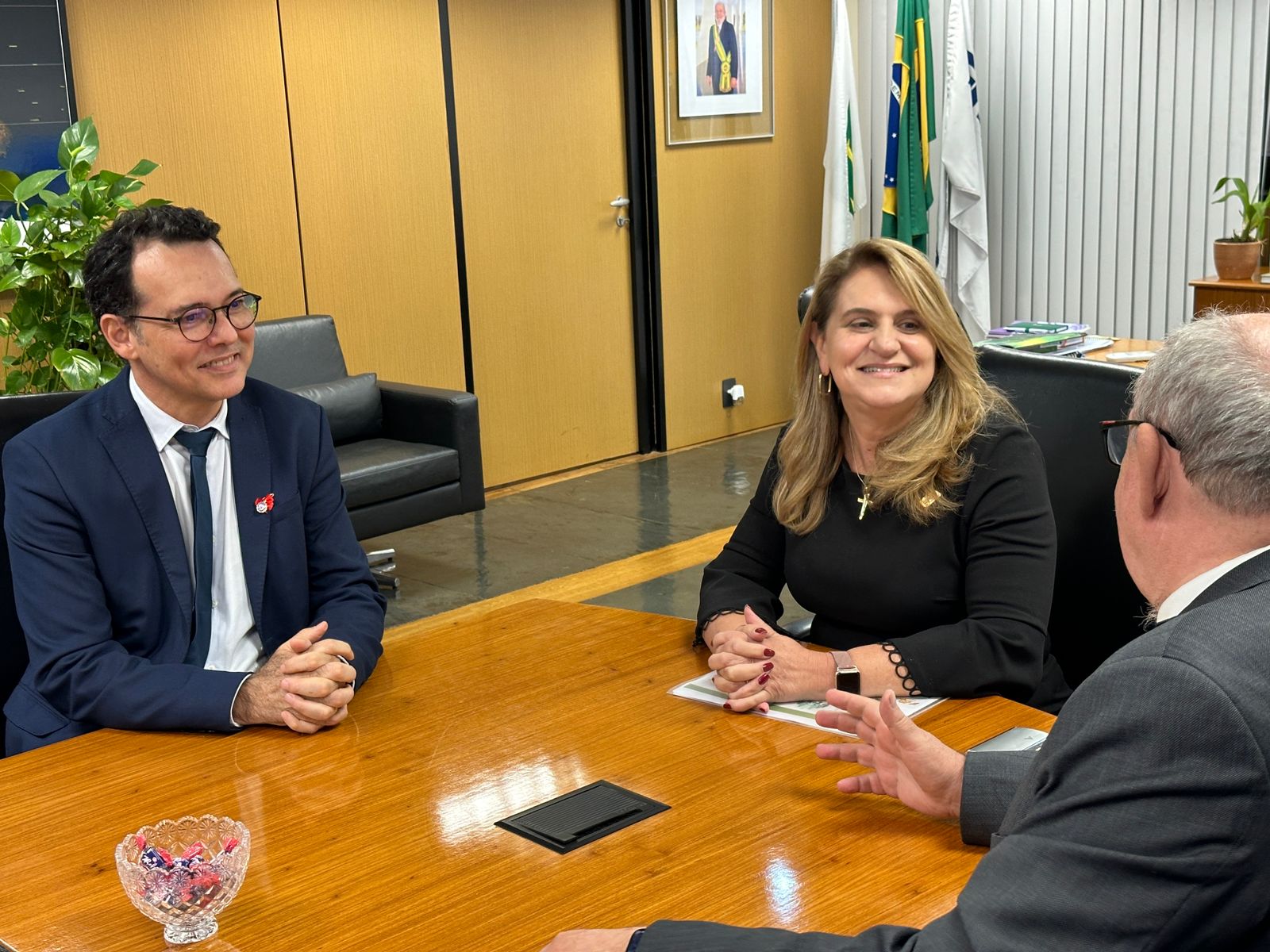 Lúdio na Embrapa