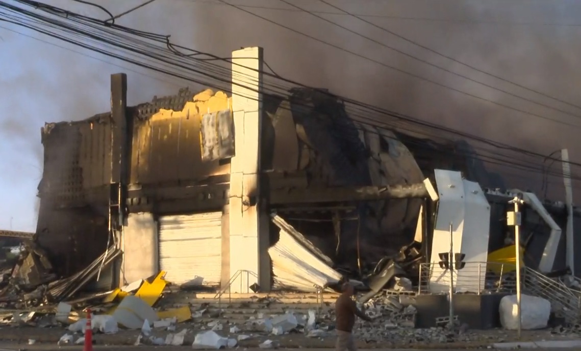 Incêndio no Shopping Popular