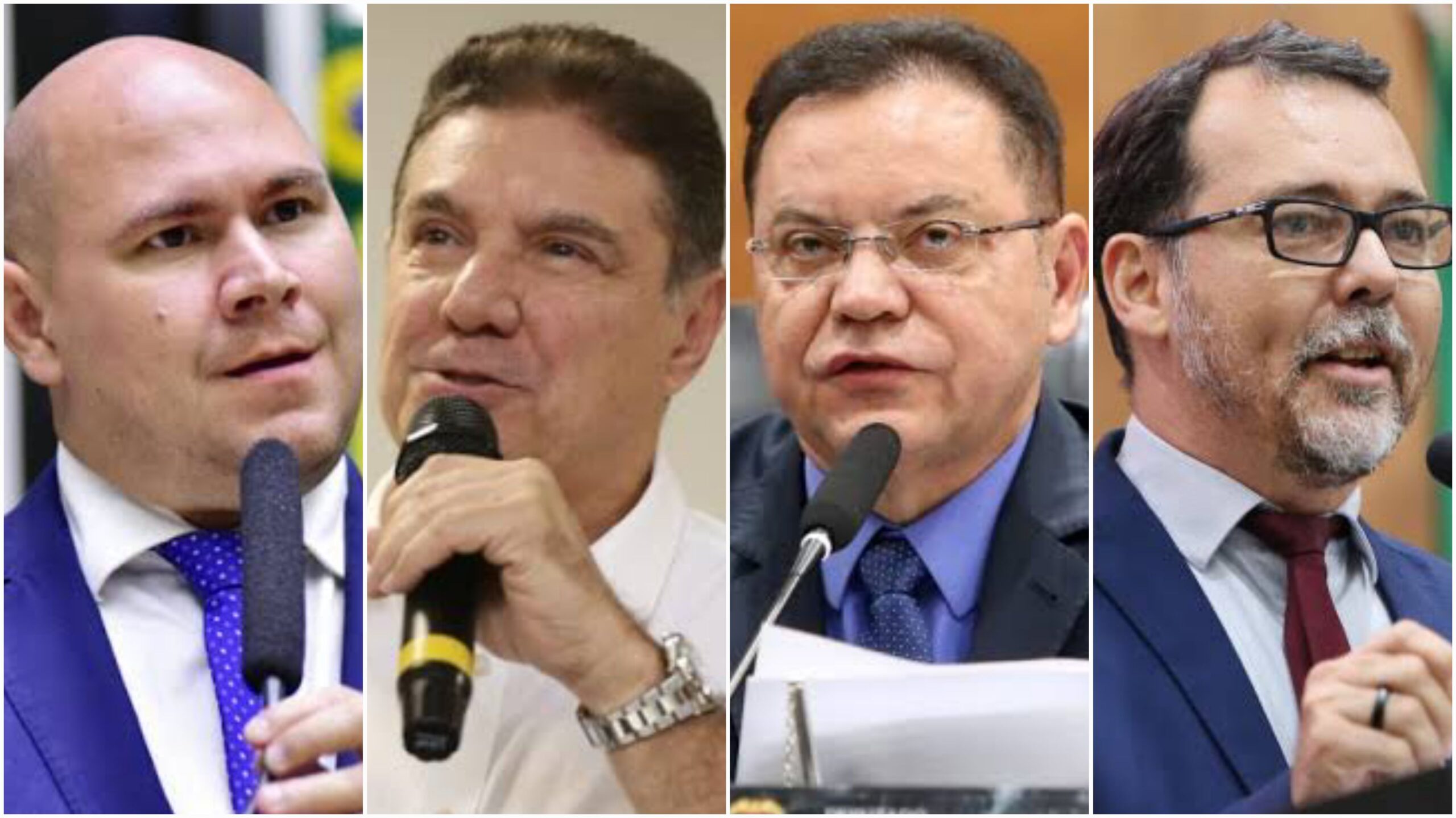 montagem Abilio, Kennedy, Botelho e Lúdio