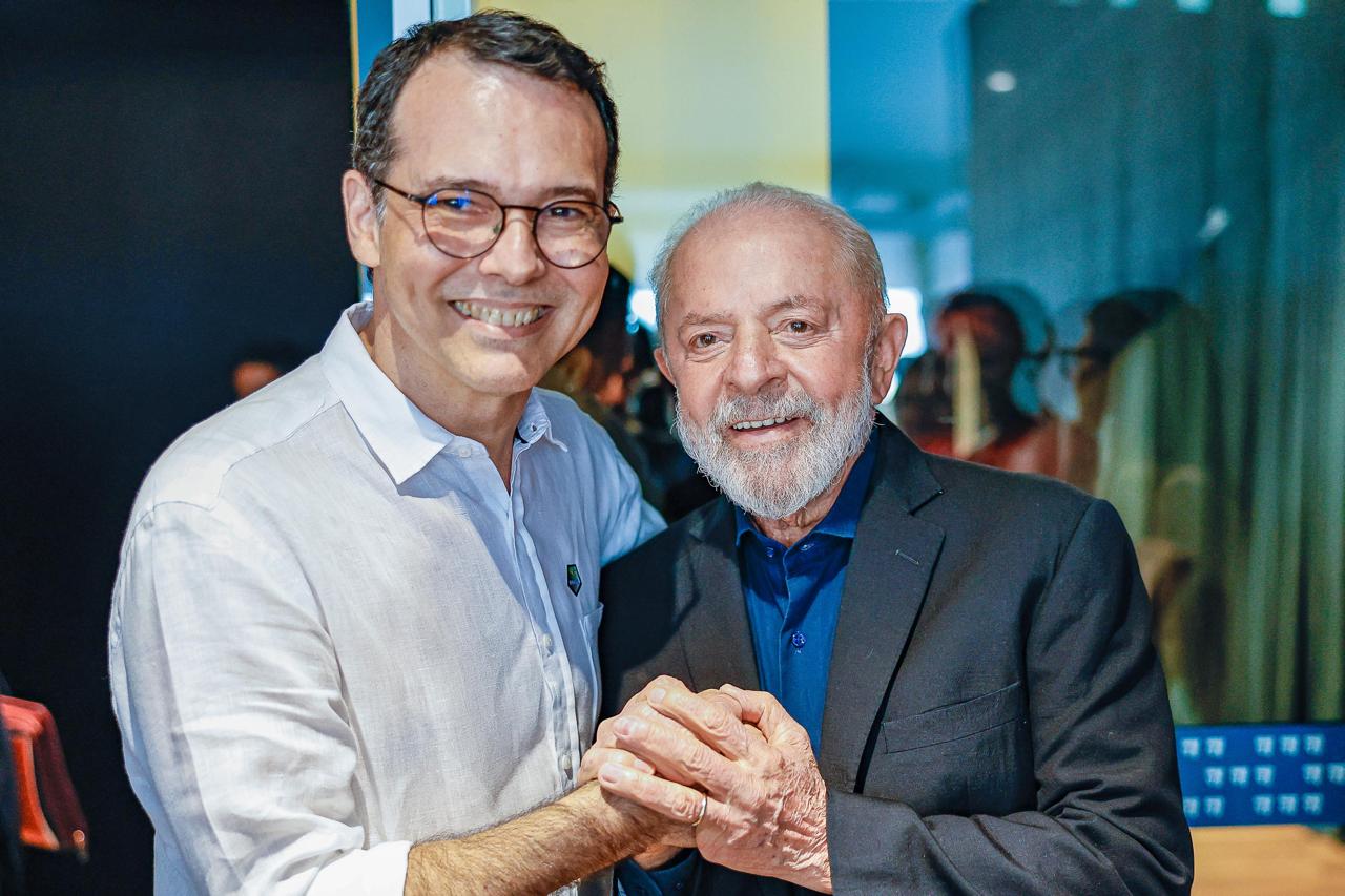 Lúdio Cabral e Lula