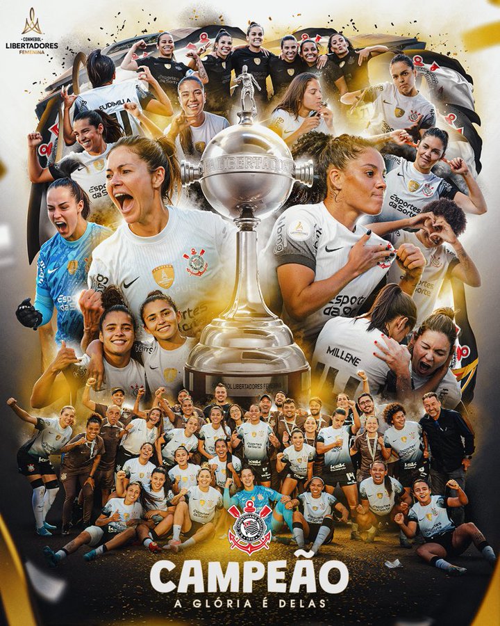 Corinthians vence o Santa Fé e conquista a Libertadores Feminina