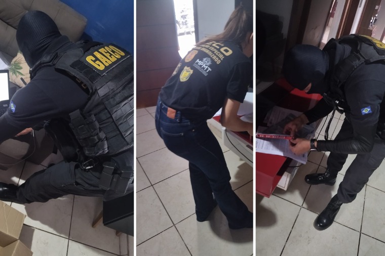 Gaeco servidores facção