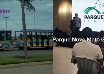 Servidores são levados para conhecer Parque Novo MT durante campanha eleitoral